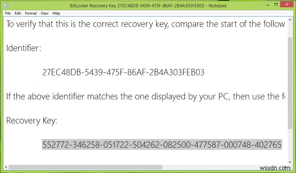วิธีสำรอง BitLocker Drive Encryption Recovery Key ใน Windows 11/10 