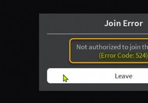 แก้ไขรหัสข้อผิดพลาด Roblox 524 และ 264 บน Windows 11/10 