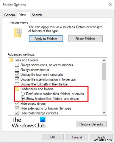 โฟลเดอร์ AppData ใน Windows 11/10 คืออะไร? จะหาได้อย่างไร? 