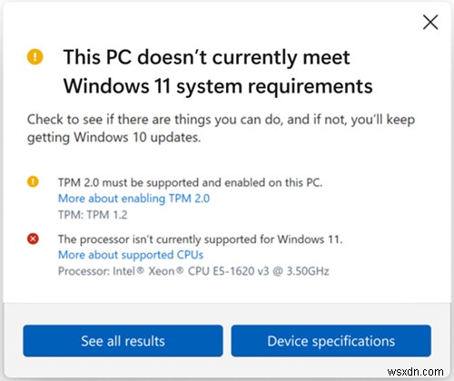 วิธีตรวจสอบว่าพีซีของคุณสามารถเรียกใช้ Windows 11 โดยใช้เครื่องมือ PC Health Check ได้หรือไม่ 