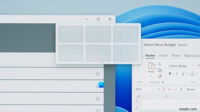 คุณสมบัติใหม่ของ Windows 11:เริ่มออกแบบใหม่, แถบงาน, UI, เค้าโครงสแน็ปช็อต, กลุ่มสแนป ฯลฯ 