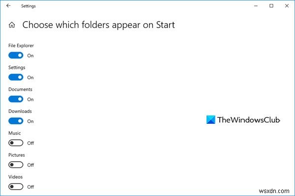 ลบแอพที่ใช้บ่อยที่สุดออกจากเมนูเริ่มใน Windows 11/10 