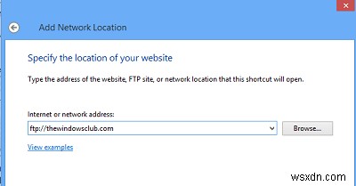 วิธีแมปหรือเพิ่มตำแหน่งเครือข่ายหรือ Map FTP Drive ใน Windows 11/10 