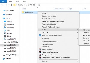 วิธีเพิ่มรหัสผ่านไปยังไฟล์ Zip ใน Windows 11/10 