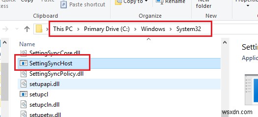 กระบวนการโฮสต์สำหรับการตั้งค่าการซิงโครไนซ์ SettingSyncHost.exe การใช้งาน CPU สูง 