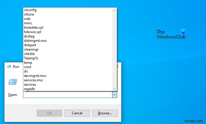 วิธีล้างประวัติคำสั่งเรียกใช้ใน Windows 10 