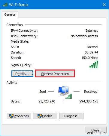 วิธีตรวจสอบประเภทความปลอดภัยเครือข่าย Wi-Fi ใน Windows 11/10 