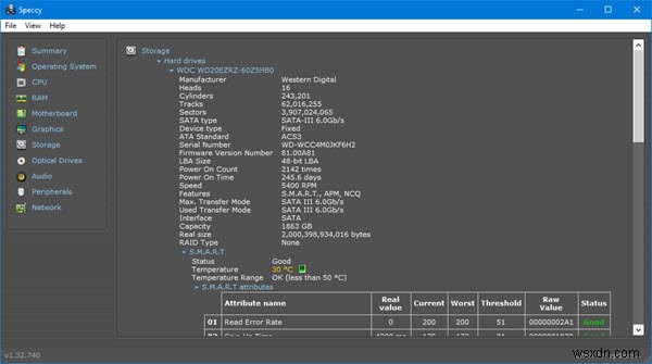 จะทราบได้อย่างไรว่าฮาร์ดไดรฟ์เป็น SSD หรือ HDD ใน Windows 11/10 