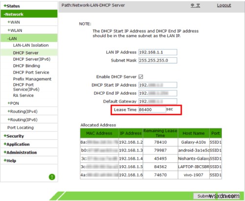 วิธีเปลี่ยนเวลาเช่า DHCP ใน Windows 11/10 