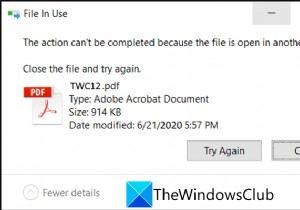 จะทราบได้อย่างไรว่ากระบวนการใดกำลังล็อกหรือใช้ไฟล์ใน Windows 11/10 