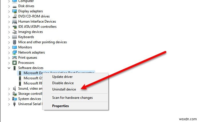 Microsoft Device Association Root Enumerator คืออะไร 