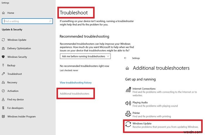 แก้ไข Windows Update Error Code 8024a112 