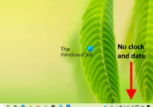 วิธีซ่อนนาฬิกาและวันที่จากแถบงานใน Windows 10 