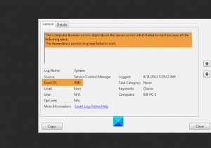 แก้ไข Service Control Manager Event ID 7001 บน Windows 11/10 