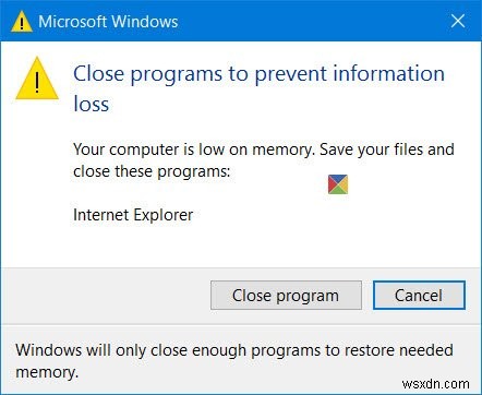ปิดโปรแกรมเพื่อป้องกันข้อความสูญหายใน Windows 11/10 