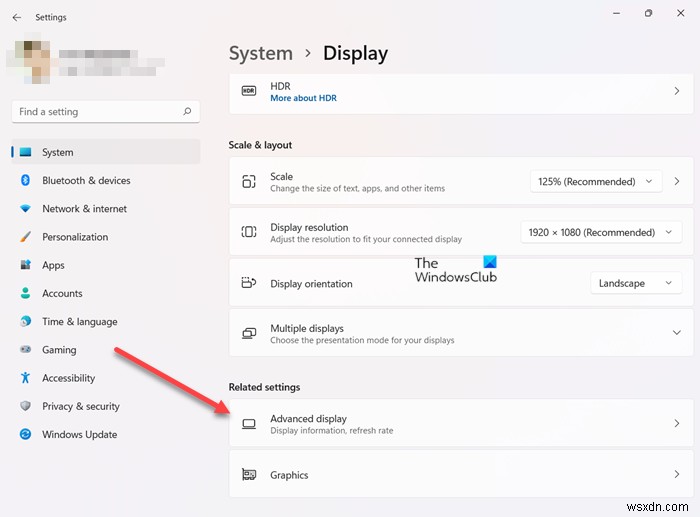 วิธีเปิดใช้งาน Variable Refresh Rate สำหรับเกมใน Windows 11/10 