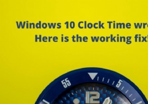 เวลานาฬิกาของ Windows ผิด? นี่คือวิธีแก้ไขที่ใช้งานได้สำหรับ Windows 11/10 