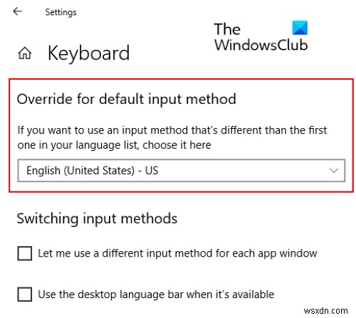 แป้นพิมพ์พิมพ์ตัวอักษรผิดใน Windows 11/10 