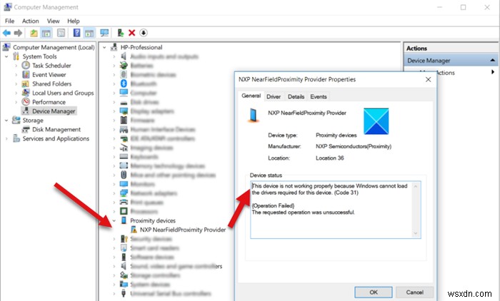 Microsoft Usbccid Smartcard Reader (WUDF) ไม่ทำงานใน Windows 10 
