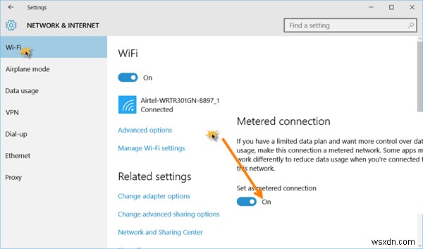 วิธีจัดการขีด จำกัด การใช้ข้อมูลใน Windows 11/10 