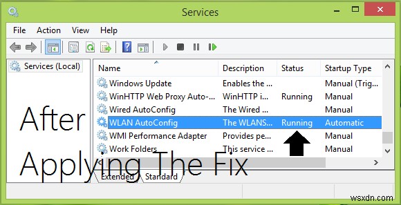 Windows ไม่สามารถเริ่มบริการ WLAN AutoConfig ได้ ข้อผิดพลาด 1068 