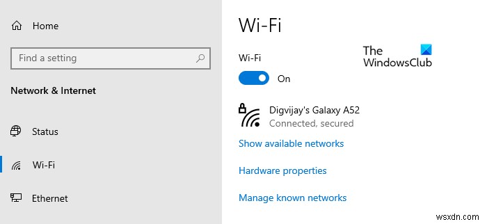 หยุด Windows 11/10 จากการเชื่อมต่อกับเครือข่าย Wi-Fi โดยอัตโนมัติ 