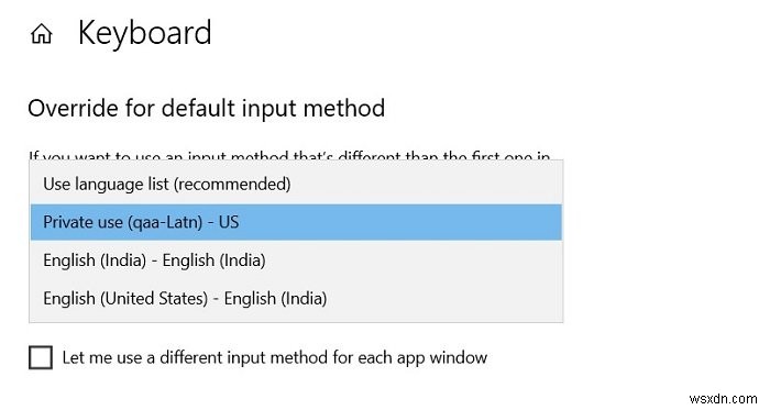 วิธีลบคีย์บอร์ด Unknown Locale ใน Windows 10 