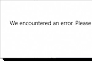 เราพบข้อผิดพลาด โปรดลองลงชื่อเข้าใช้ในภายหลัง ข้อผิดพลาดของ Microsoft Store 