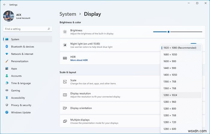 วิธีรับความละเอียด 1920×1080 บนหน้าจอ 1366×768 ใน Windows 11/10 