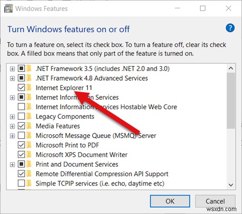 วิธีถอนการติดตั้ง ลบ หรือปิด Internet Explorer ใน Windows 10 