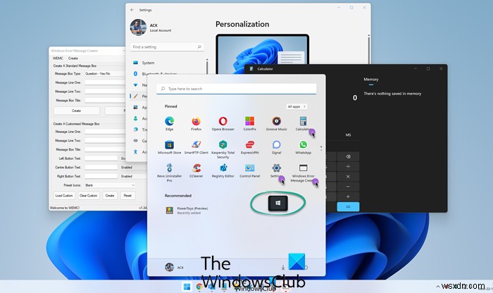 วิธีเปิดหลายแอพพร้อมกันจาก Start Menu ใน Windows 11/10 