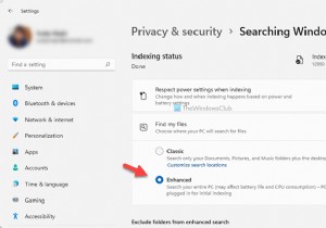 วิธีเปิดใช้งานโหมดการค้นหาขั้นสูงใน Windows 11/10 