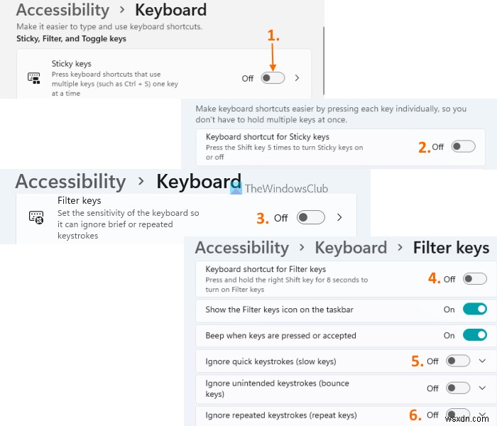 ปุ่ม Spacebar หรือ Enter ไม่ทำงานบน Windows 11/10 PC 