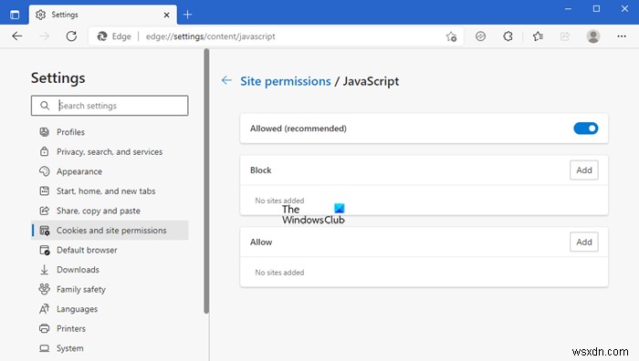 แก้ไข JavaScript ที่จำเป็นในการลงชื่อเข้าใช้ผิดพลาด เปิดใช้งาน JavaScript ในเบราว์เซอร์ของคุณ 