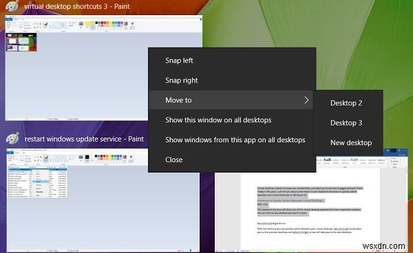 วิธีจัดการ Virtual Desktop อย่าง Pro ใน Windows 10 