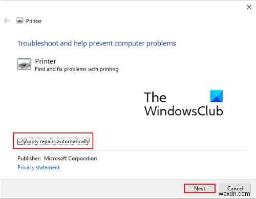 แก้ไขเครื่องพิมพ์อยู่ในสถานะข้อผิดพลาดใน Windows 11/10 
