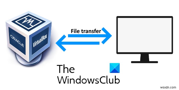 วิธีถ่ายโอนไฟล์ระหว่าง Virtual Machine และ Host Computer 