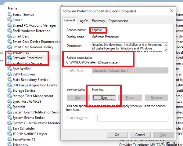 บริการแพลตฟอร์มการป้องกันซอฟต์แวร์ Sppsvc.exe ทำให้เกิดการใช้งาน CPU สูง 