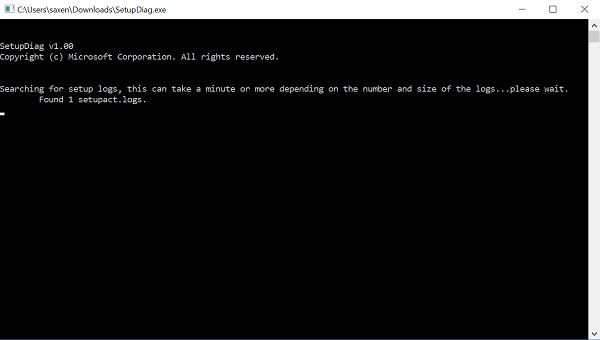 SetupDiag.exe จะช่วยคุณวินิจฉัยข้อผิดพลาดในการอัพเกรด Windows 10 