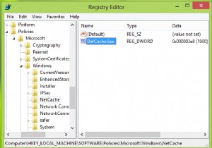 กำหนดค่าจำนวนพื้นที่ดิสก์ที่จะใช้สำหรับไฟล์ออฟไลน์ใน Windows 11/10 