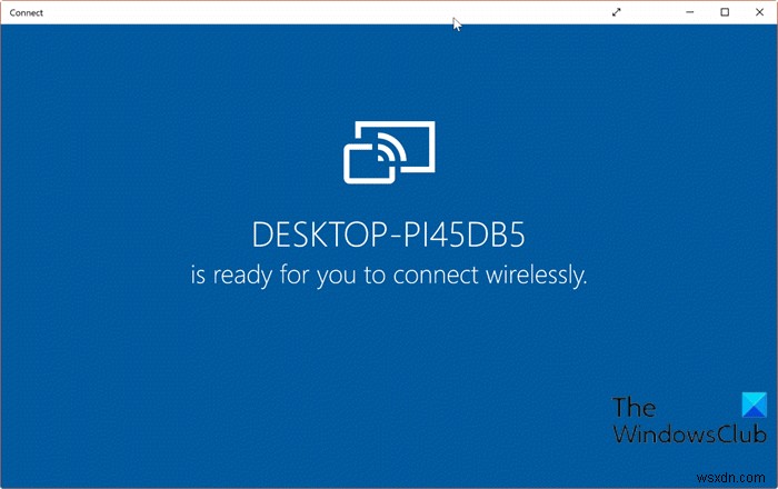 Miracast ไม่ทำงานบน Windows 10 หลังจากอัปเดต 