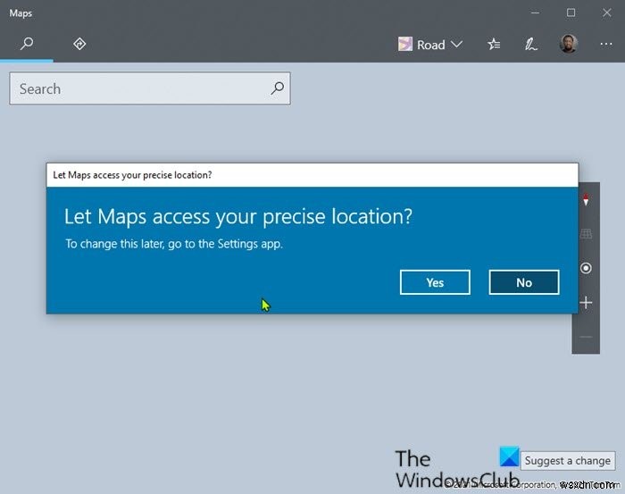 แอป Maps ไม่ทำงานหรือแสดงตำแหน่งที่ไม่ถูกต้องใน Windows 11/10 