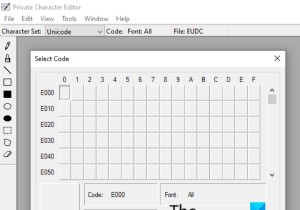 วิธีใช้เครื่องมือในตัว Charmap และ Eudcedit ของ Windows 11/10 