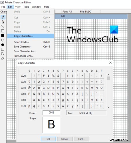 วิธีใช้เครื่องมือในตัว Charmap และ Eudcedit ของ Windows 11/10 