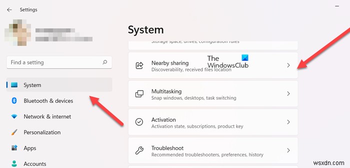 วิธีเปิดใช้งานและใช้งานการแชร์ใกล้เคียงบน Windows 11/10 