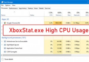 XboxStat.exe การใช้งาน CPU สูงใน Windows 11/10 