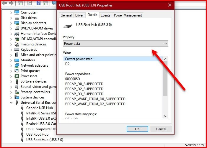 วิธีตรวจสอบกำลังขับของพอร์ต USB บน Windows 11/10 