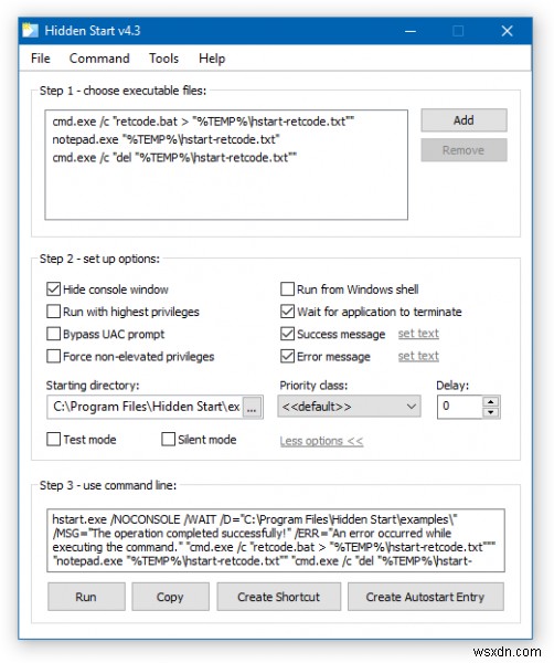 วิธีเรียกใช้ไฟล์แบทช์อย่างเงียบ ๆ ในพื้นหลังบน Windows 11/10 