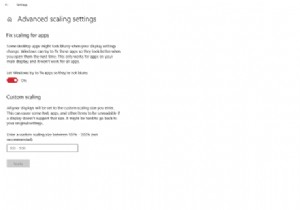 แก้ไขแอพและฟอนต์เบลอโดยอัตโนมัติโดยใช้การตั้งค่าการแสดงผลใน Windows 11/10 