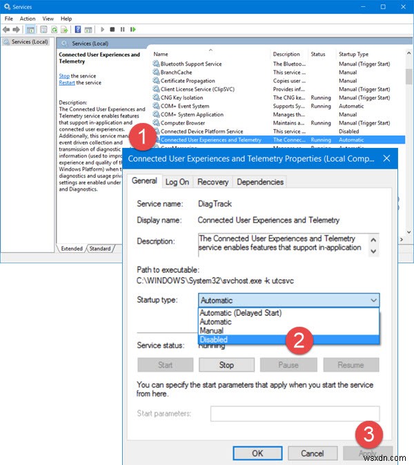 จัดการการตั้งค่า Telemetry และ Data Collection ใน Windows 11/10 